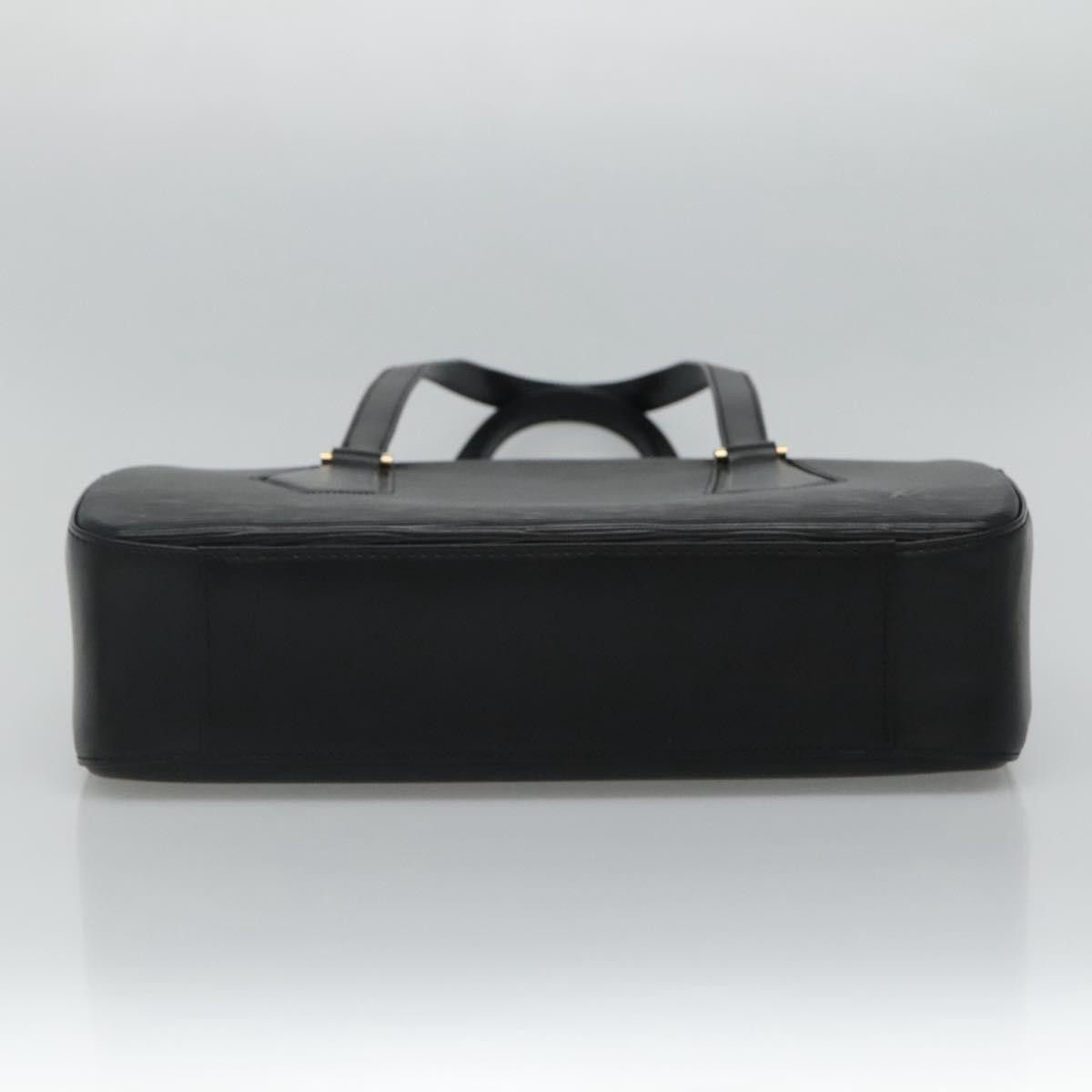 Louis Vuitton Voltaire Black Leather Shoulder Bag (Pre-Owned) Size ONE SIZE - 7 Thumbnail