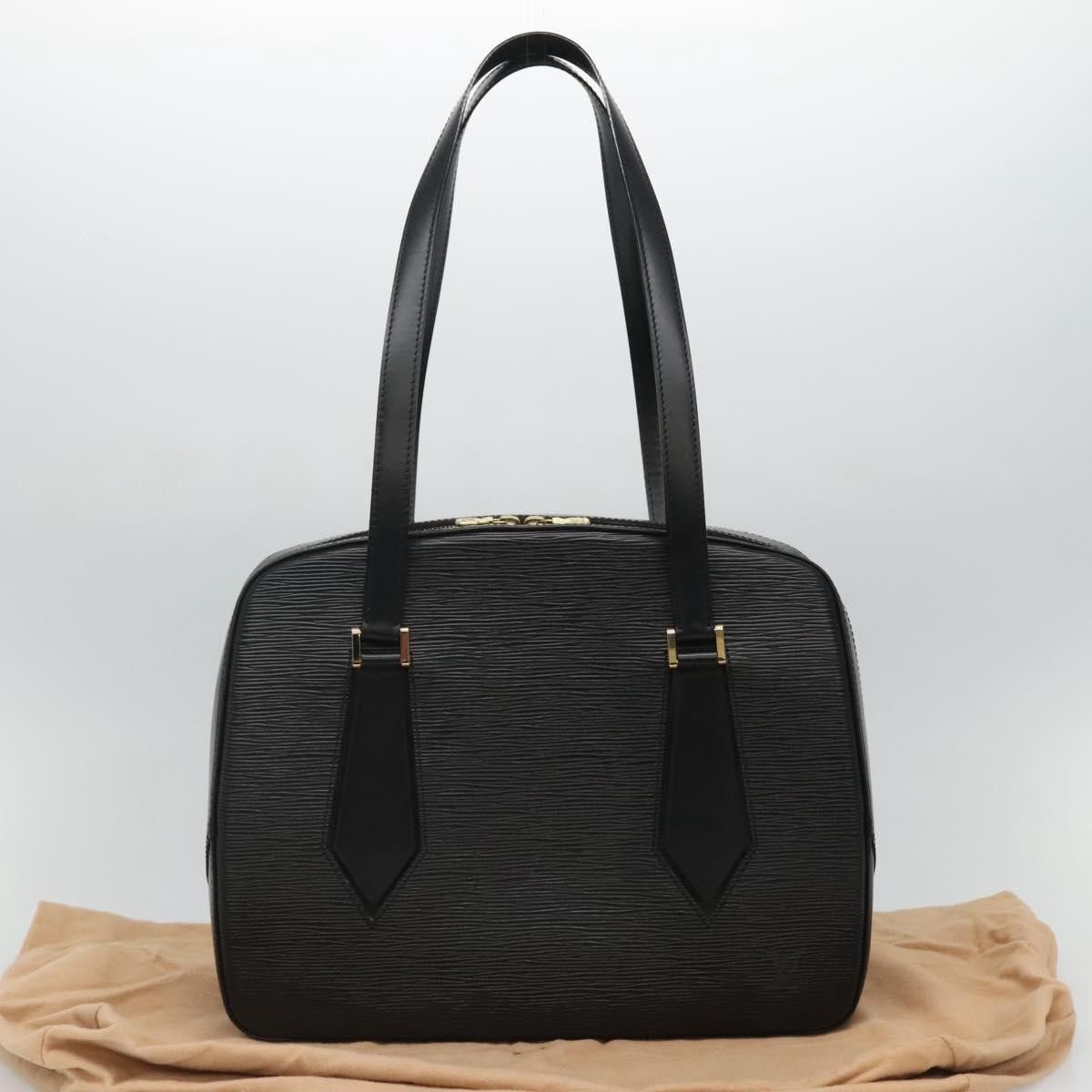 Louis Vuitton Voltaire Black Leather Shoulder Bag (Pre-Owned) Size ONE SIZE - 17 Thumbnail