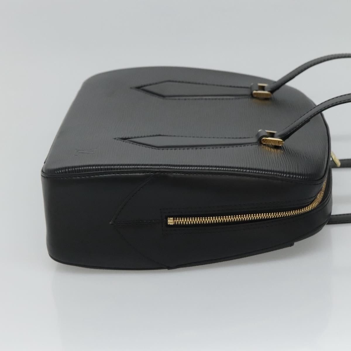 Louis Vuitton Voltaire Black Leather Shoulder Bag (Pre-Owned) Size ONE SIZE - 4 Thumbnail