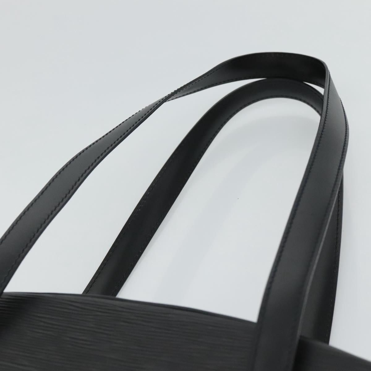 Louis Vuitton Voltaire Black Leather Shoulder Bag (Pre-Owned) Size ONE SIZE - 6 Thumbnail