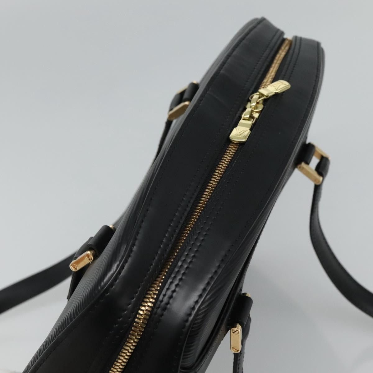 Louis Vuitton Voltaire Black Leather Shoulder Bag (Pre-Owned) Size ONE SIZE - 13 Thumbnail