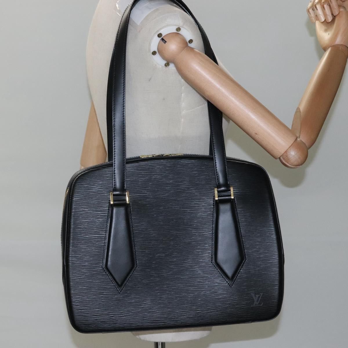 Louis Vuitton Voltaire Black Leather Shoulder Bag (Pre-Owned) Size ONE SIZE - 18 Thumbnail