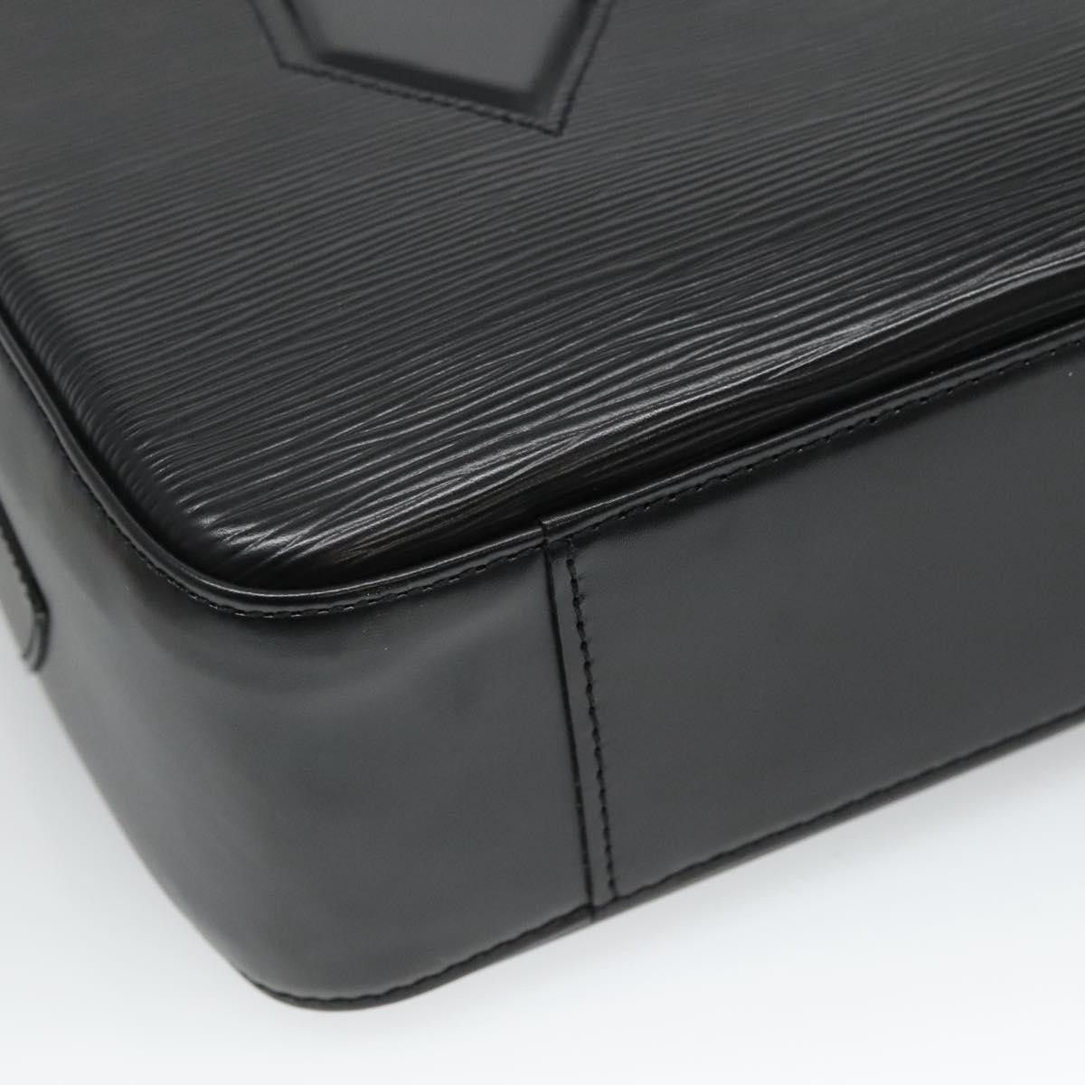 Louis Vuitton Voltaire Black Leather Shoulder Bag (Pre-Owned) Size ONE SIZE - 11 Thumbnail