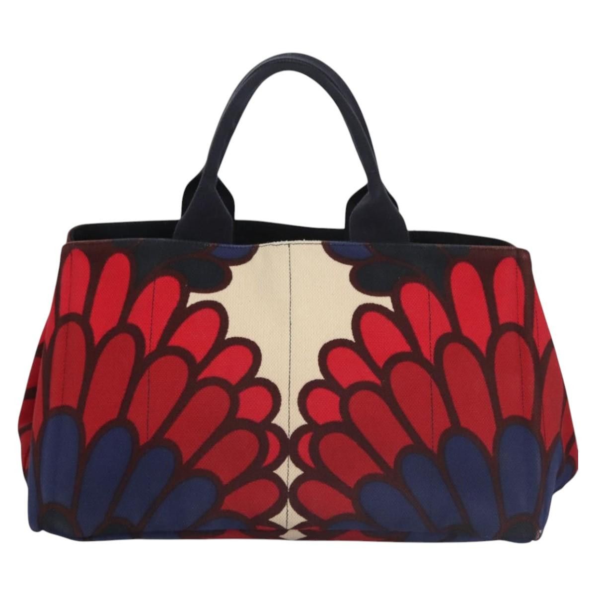 Prada Canapa Multicolour Canvas Handbag (Pre-Owned) Size ONE SIZE - 2 Thumbnail