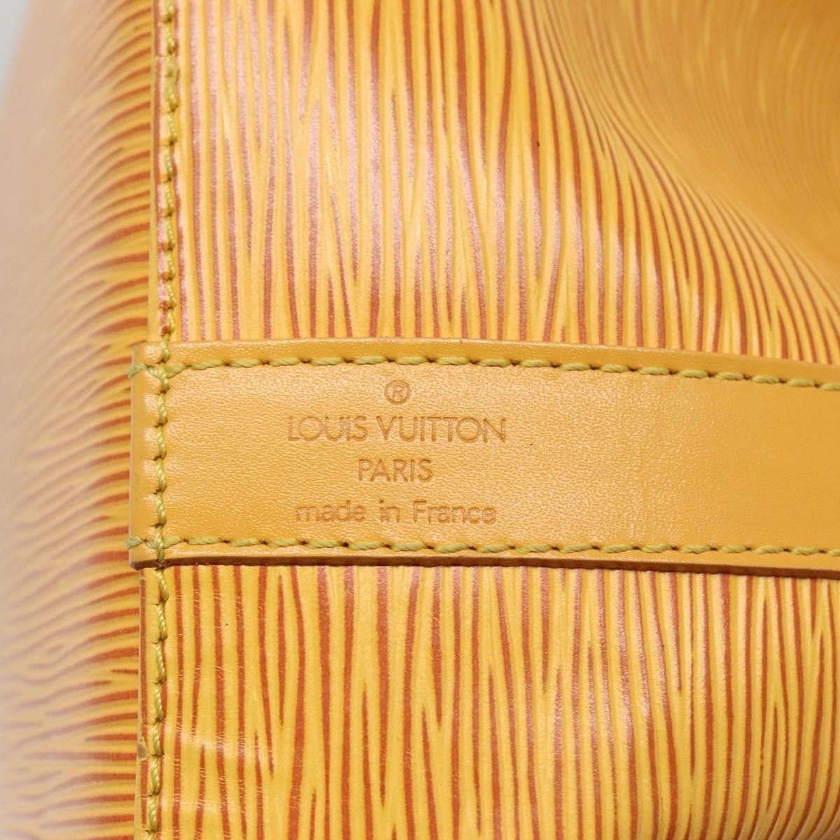 Louis Vuitton Noé Yellow Leather Shoulder Bag (Pre-Owned) Size ONE SIZE - 18 Thumbnail