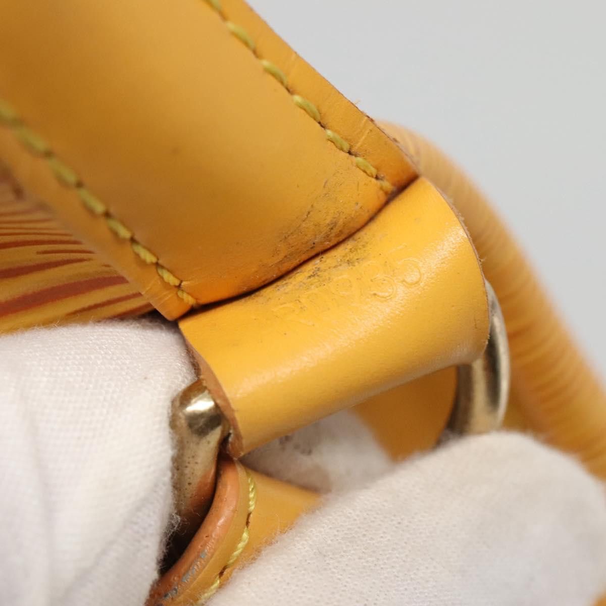 Louis Vuitton Noé Yellow Leather Shoulder Bag (Pre-Owned) Size ONE SIZE - 19 Thumbnail