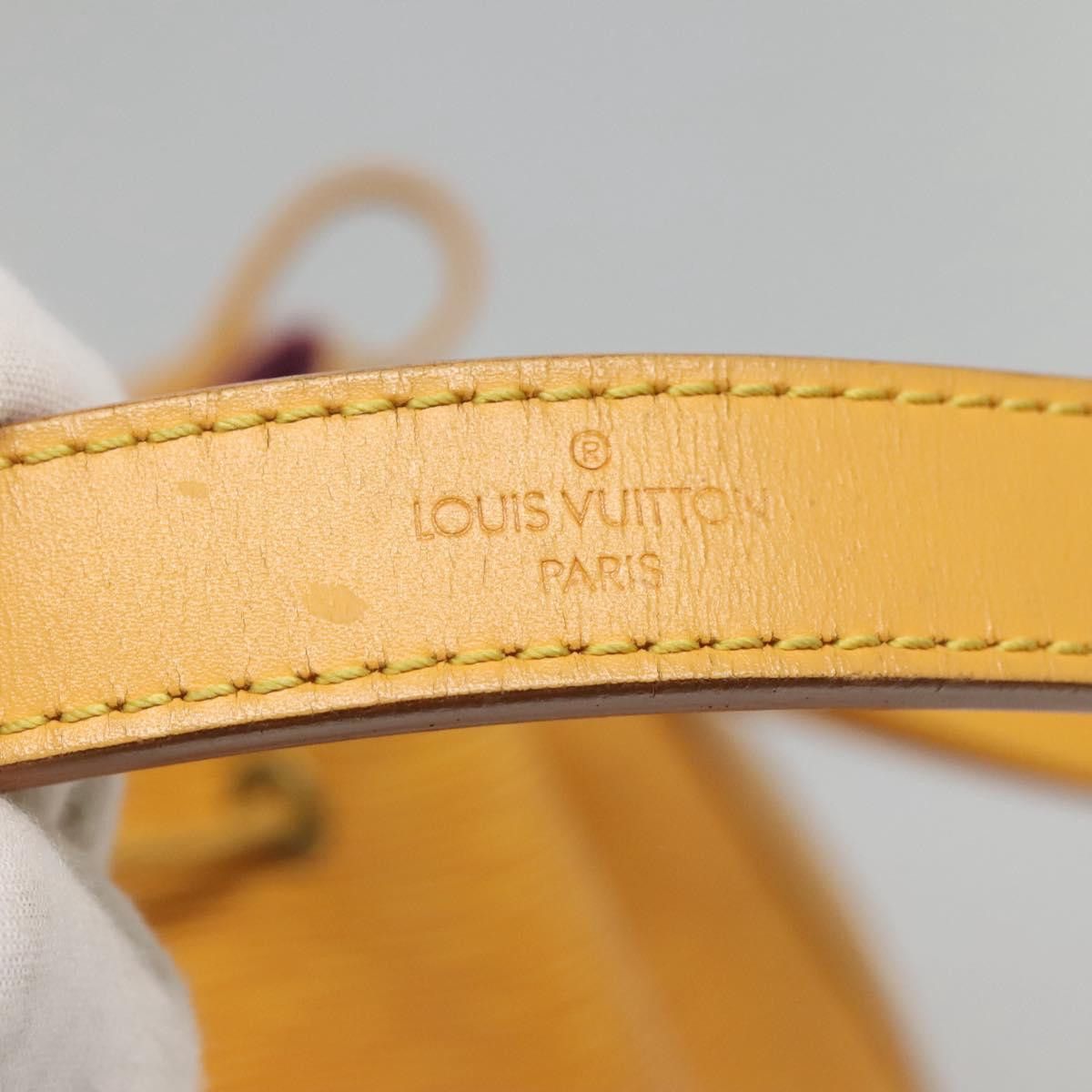 Louis Vuitton Noé Yellow Leather Shoulder Bag (Pre-Owned) Size ONE SIZE - 17 Thumbnail