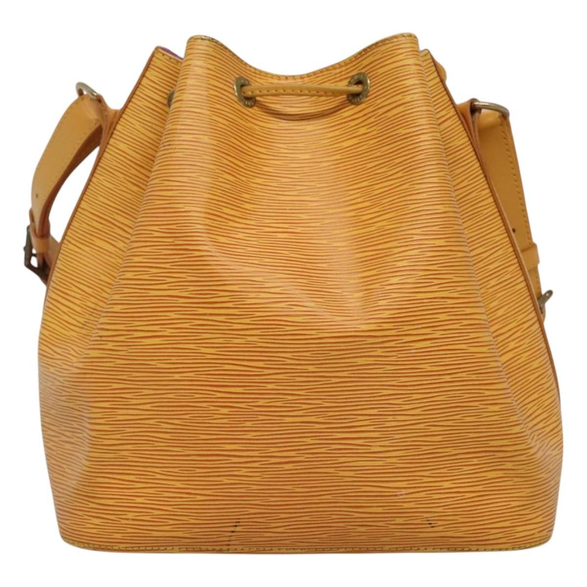 Louis Vuitton Noé Yellow Leather Shoulder Bag (Pre-Owned) Size ONE SIZE - 2 Thumbnail