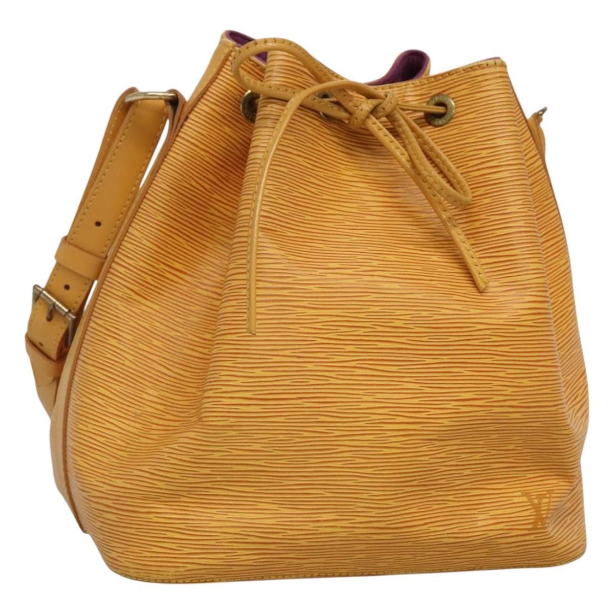 Louis Vuitton Noé Yellow Leather Shoulder Bag (Pre-Owned) Size ONE SIZE - 20 Thumbnail
