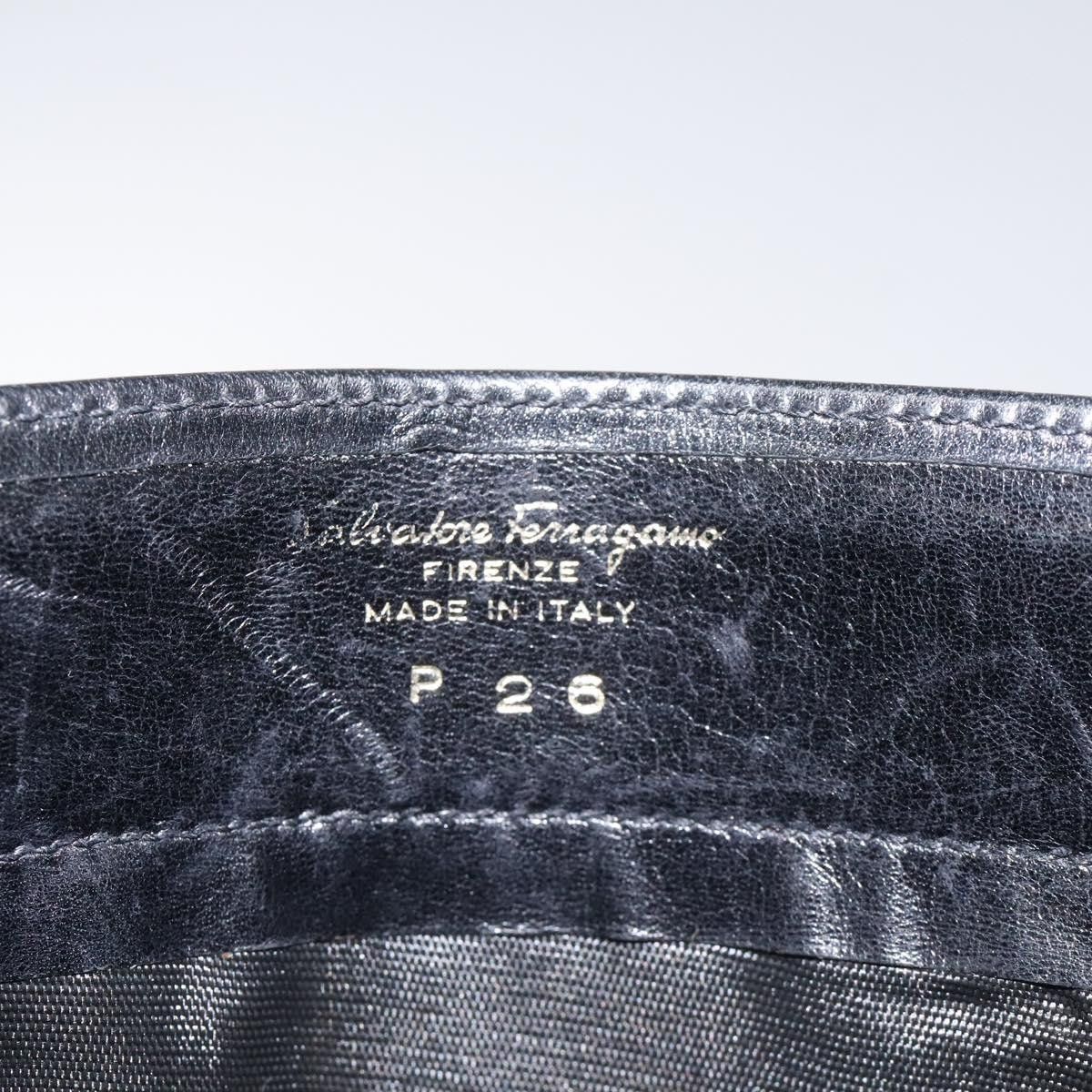 Salvatore Ferragamo Grey Canvas Clutch Bag (Pre-Owned) Size ONE SIZE - 9 Thumbnail