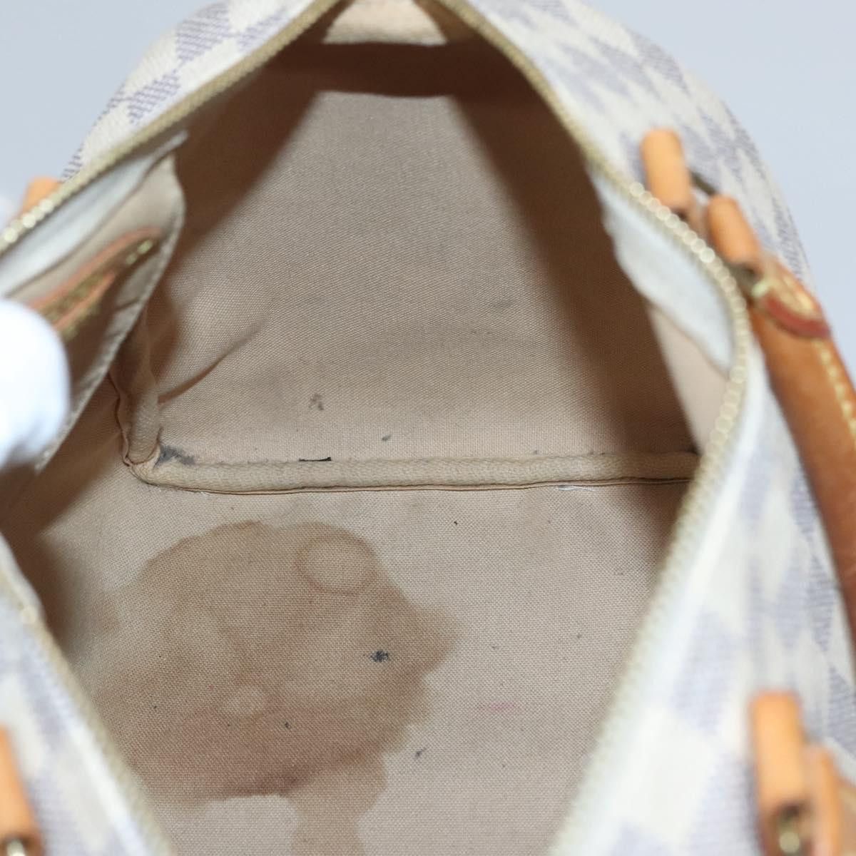 Louis Vuitton Speedy 30 White Canvas Handbag (Pre-Owned) Size ONE SIZE - 19 Thumbnail