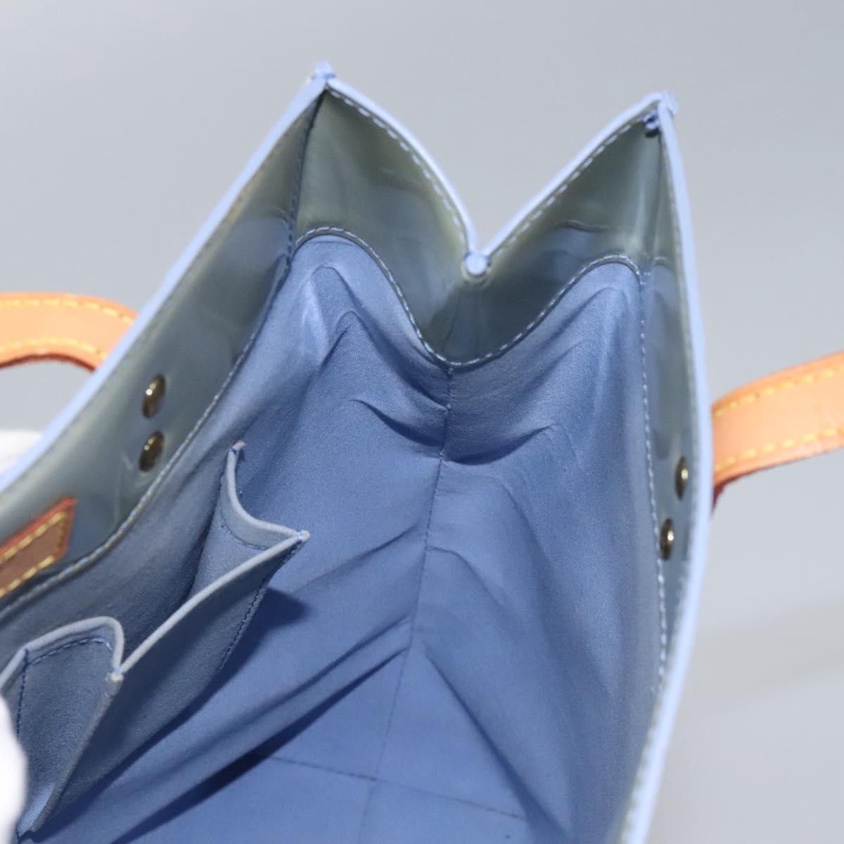 Louis Vuitton Reade Blue Patent Leather Handbag (Pre-Owned) Size ONE SIZE - 20 Thumbnail