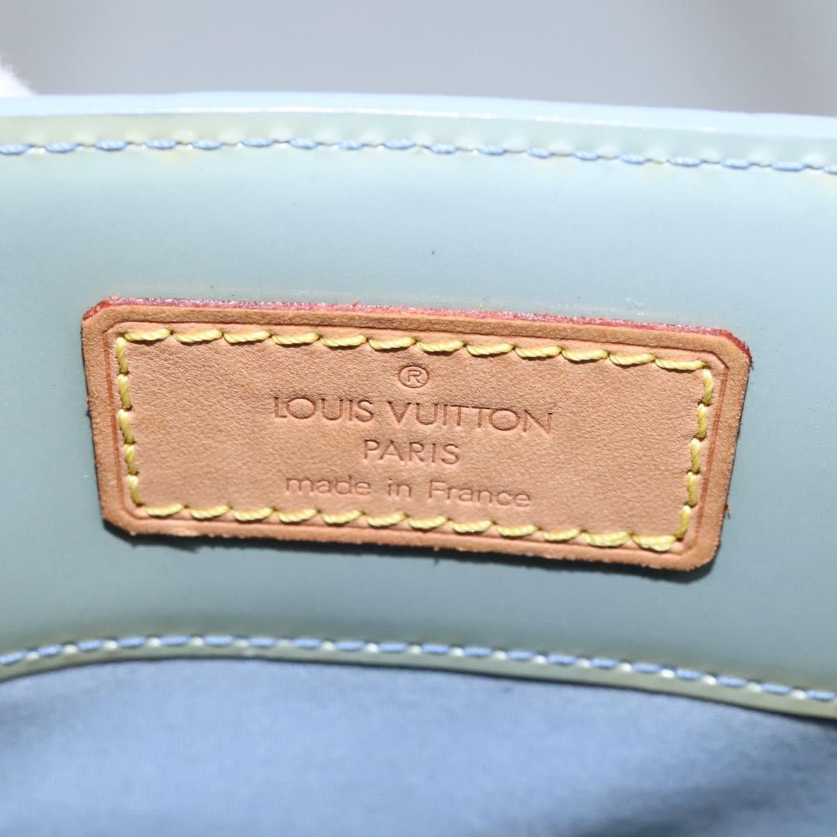 Louis Vuitton Reade Blue Patent Leather Handbag (Pre-Owned) Size ONE SIZE - 13 Thumbnail