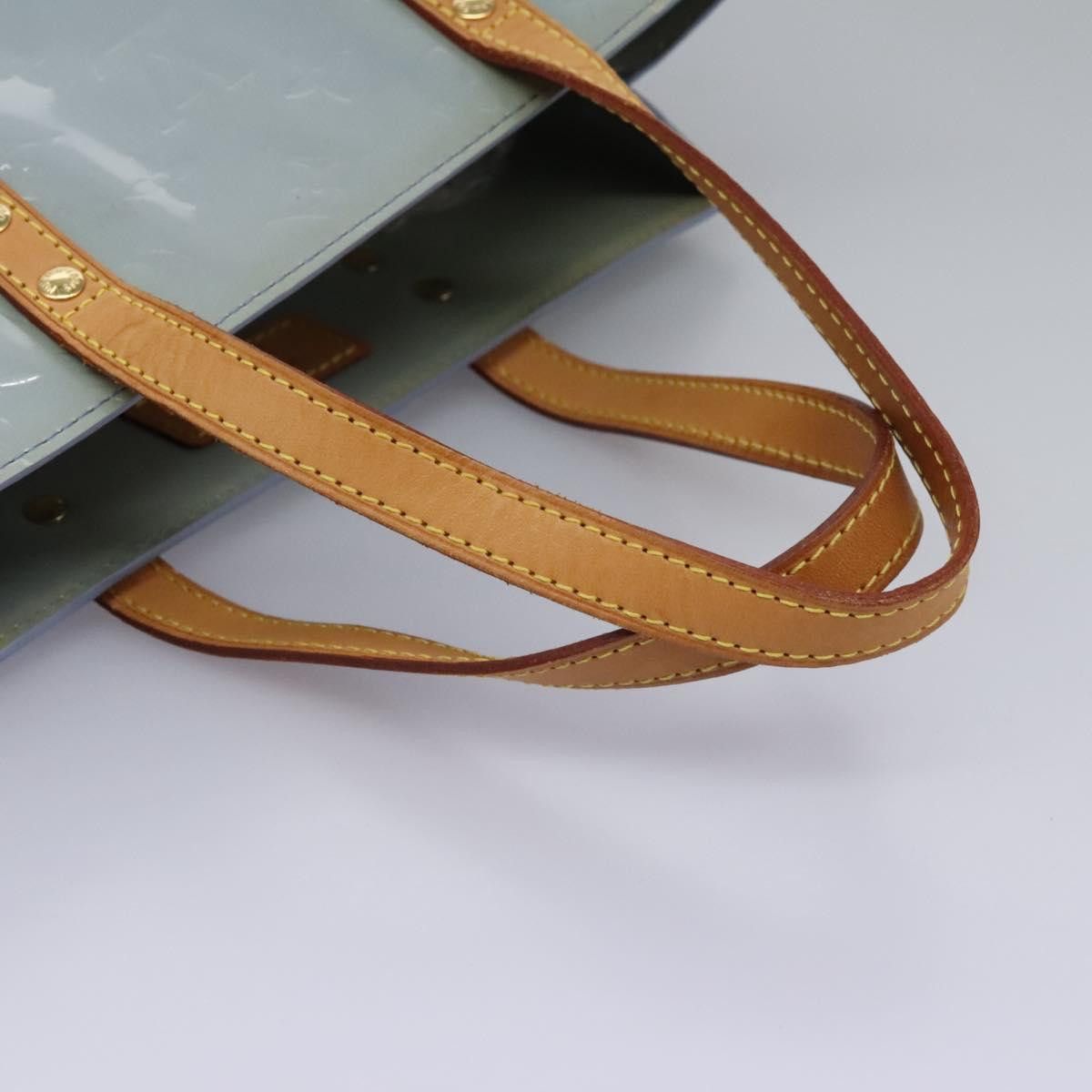 Louis Vuitton Reade Blue Patent Leather Handbag (Pre-Owned) Size ONE SIZE - 5 Thumbnail
