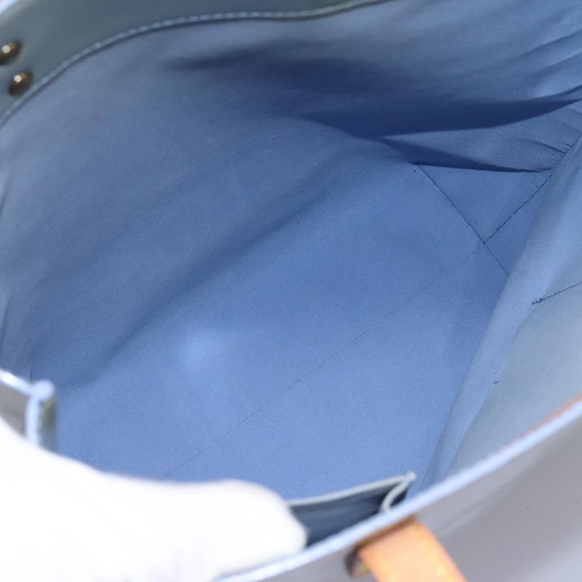 Louis Vuitton Reade Blue Patent Leather Handbag (Pre-Owned) Size ONE SIZE - 12 Thumbnail