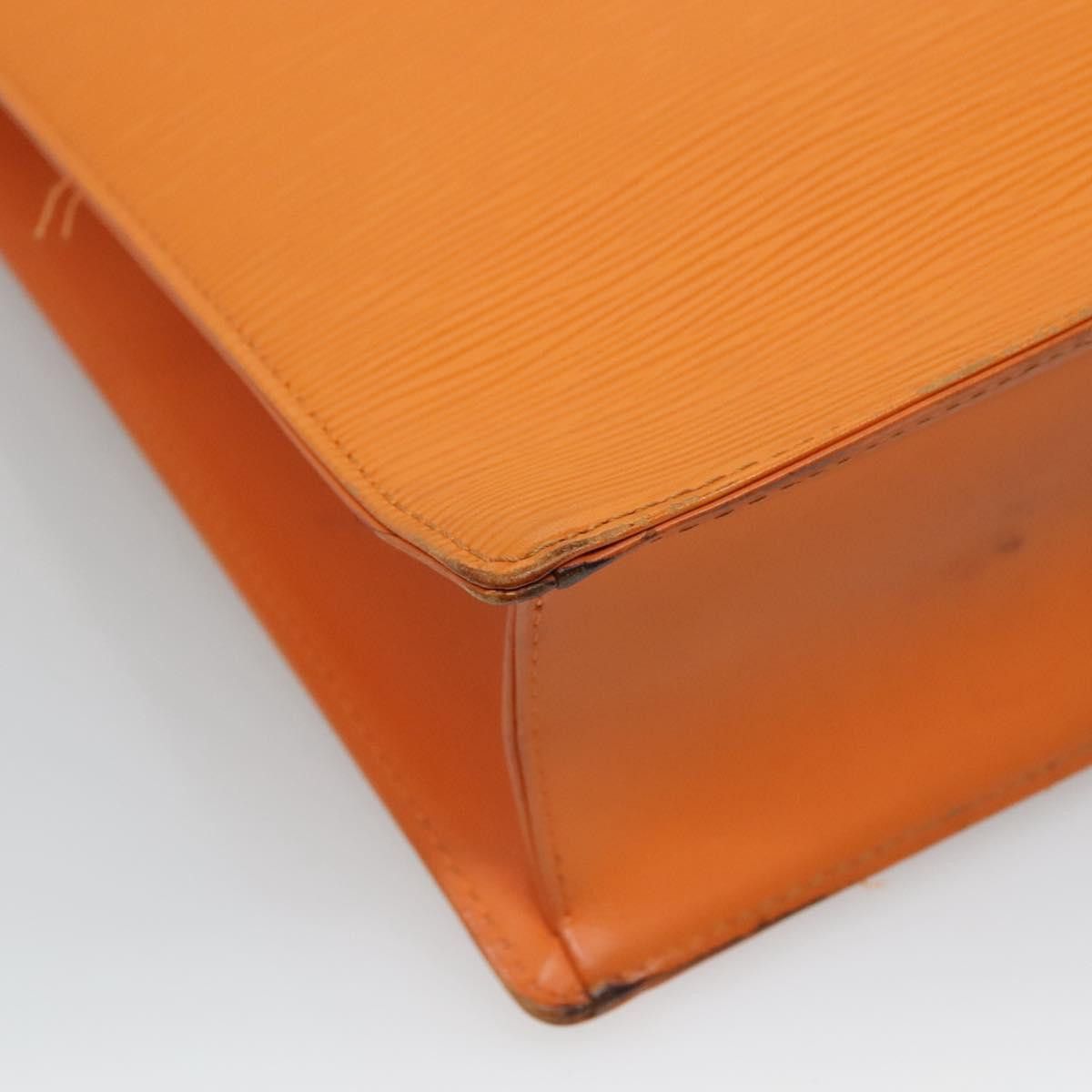 Louis Vuitton Sac Plat Orange Leather Handbag (Pre-Owned) Size ONE SIZE - 10 Thumbnail