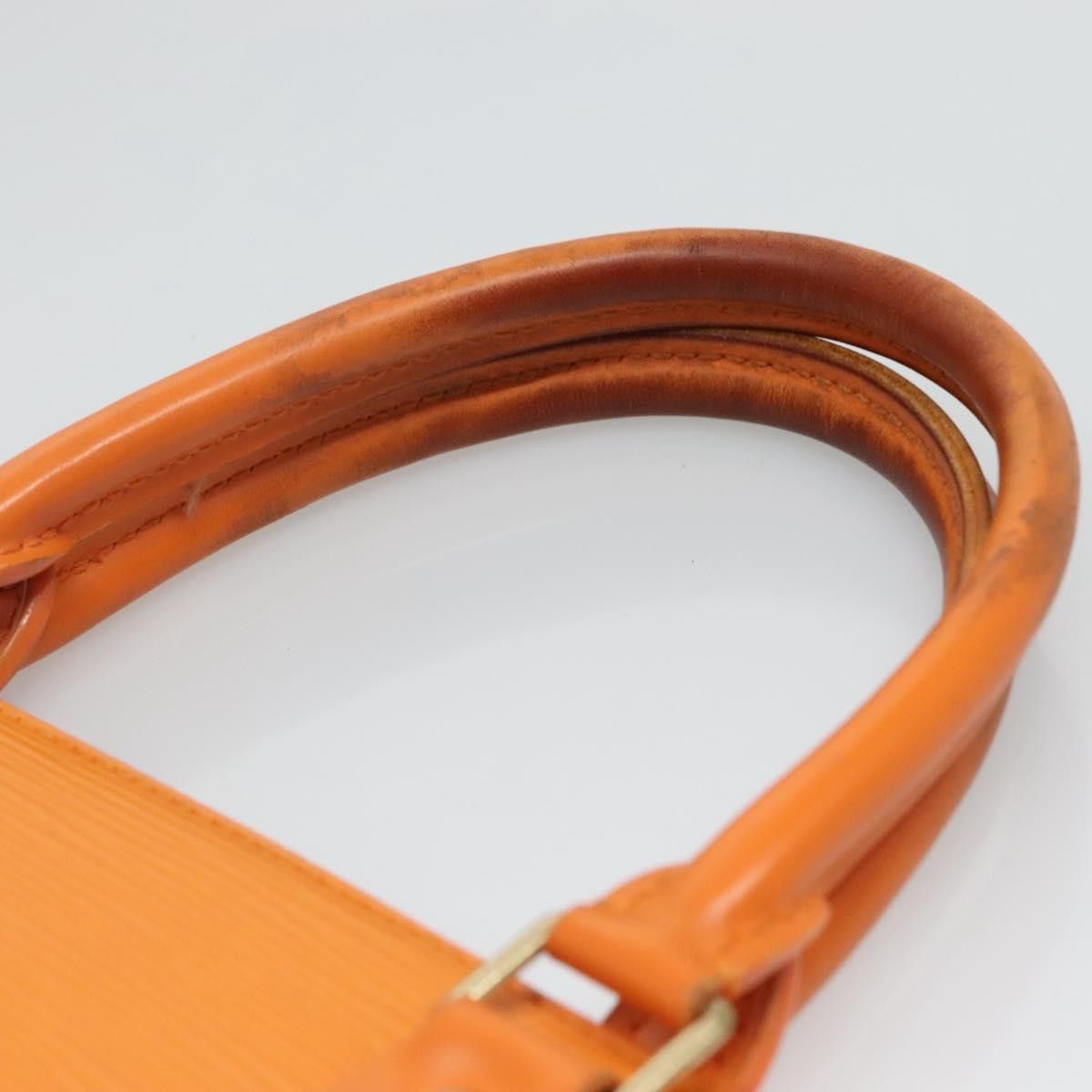 Louis Vuitton Sac Plat Orange Leather Handbag (Pre-Owned) Size ONE SIZE - 7 Thumbnail