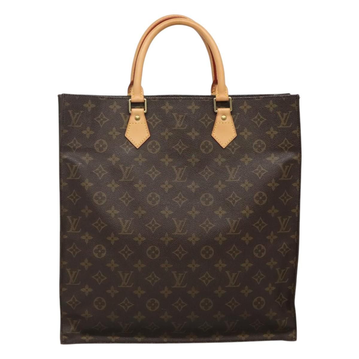 Louis Vuitton Sac Plat Brown Canvas Handbag (Pre-Owned) Size ONE SIZE - 2 Thumbnail