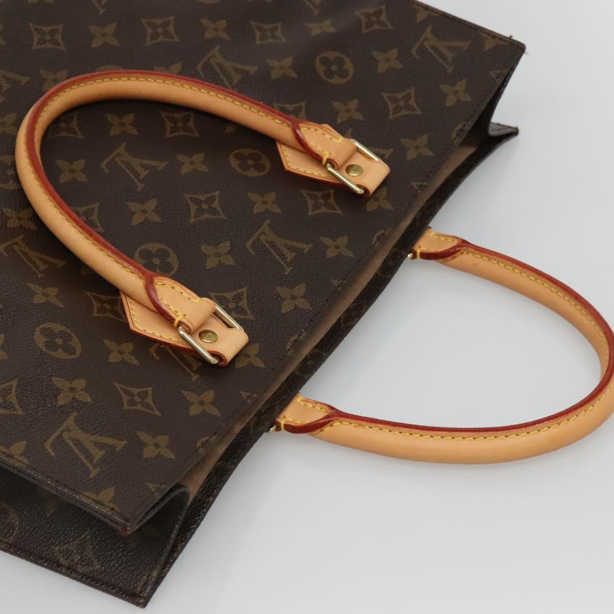 Louis Vuitton Sac Plat Brown Canvas Handbag (Pre-Owned) Size ONE SIZE - 5 Thumbnail