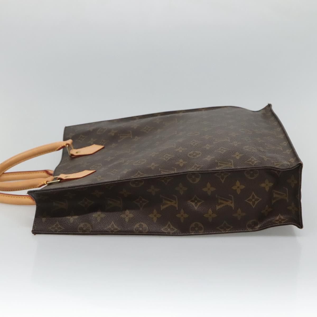 Louis Vuitton Sac Plat Brown Canvas Handbag (Pre-Owned) Size ONE SIZE - 3 Thumbnail