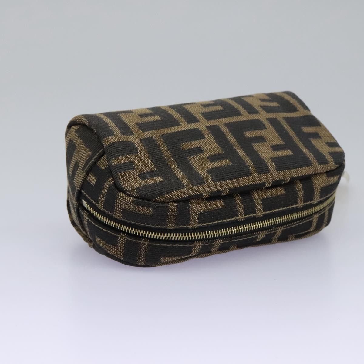 Fendi Zucca Brown Canvas Clutch Bag (Pre-Owned) Size ONE SIZE - 13 Thumbnail