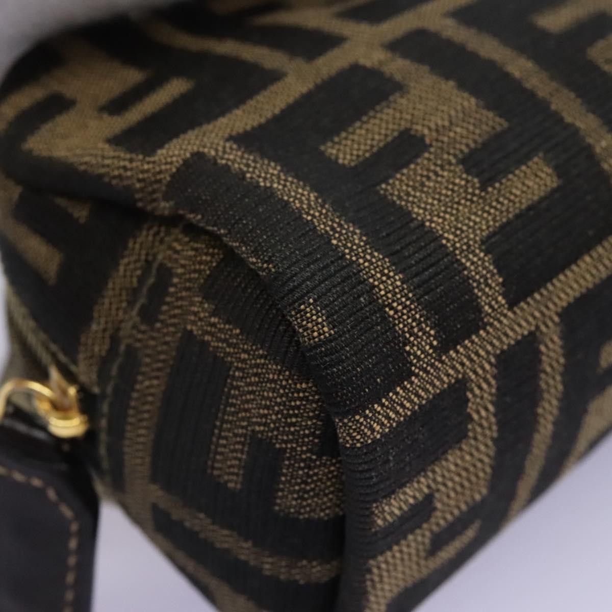 Fendi Zucca Brown Canvas Clutch Bag (Pre-Owned) Size ONE SIZE - 6 Thumbnail