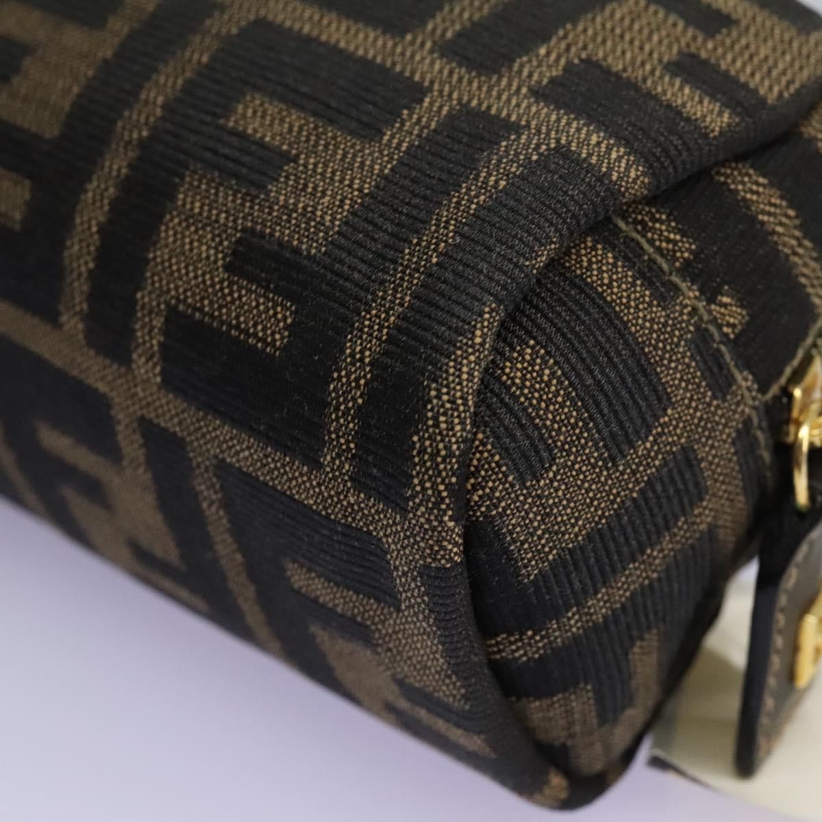 Fendi Zucca Brown Canvas Clutch Bag (Pre-Owned) Size ONE SIZE - 9 Thumbnail