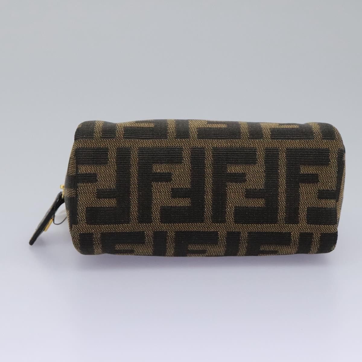 Fendi Zucca Brown Canvas Clutch Bag (Pre-Owned) Size ONE SIZE - 14 Thumbnail