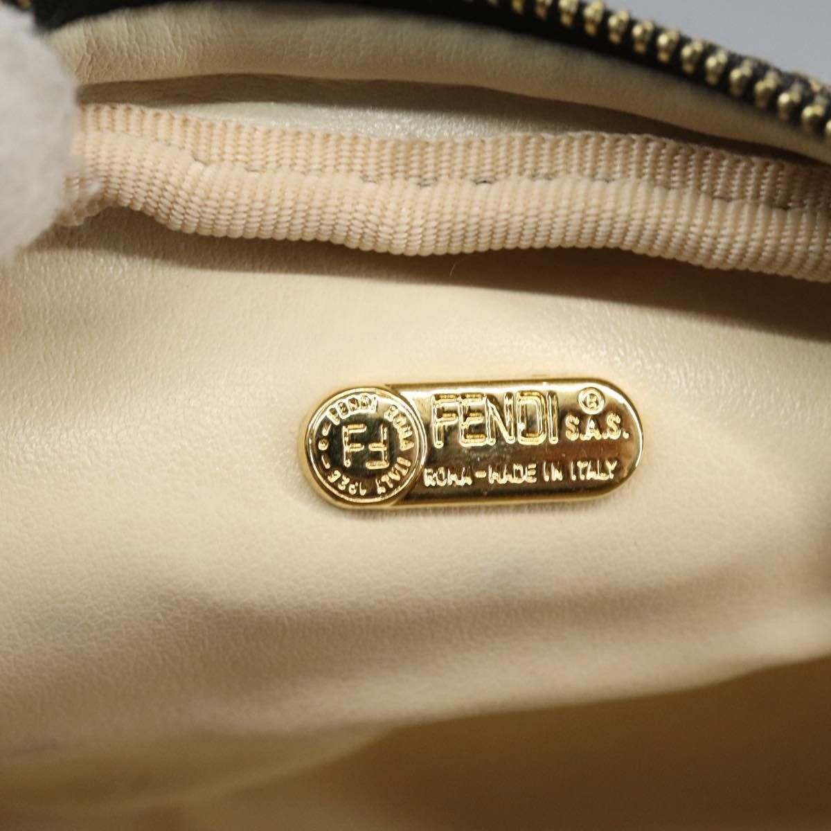 Fendi Zucca Brown Canvas Clutch Bag (Pre-Owned) Size ONE SIZE - 11 Thumbnail