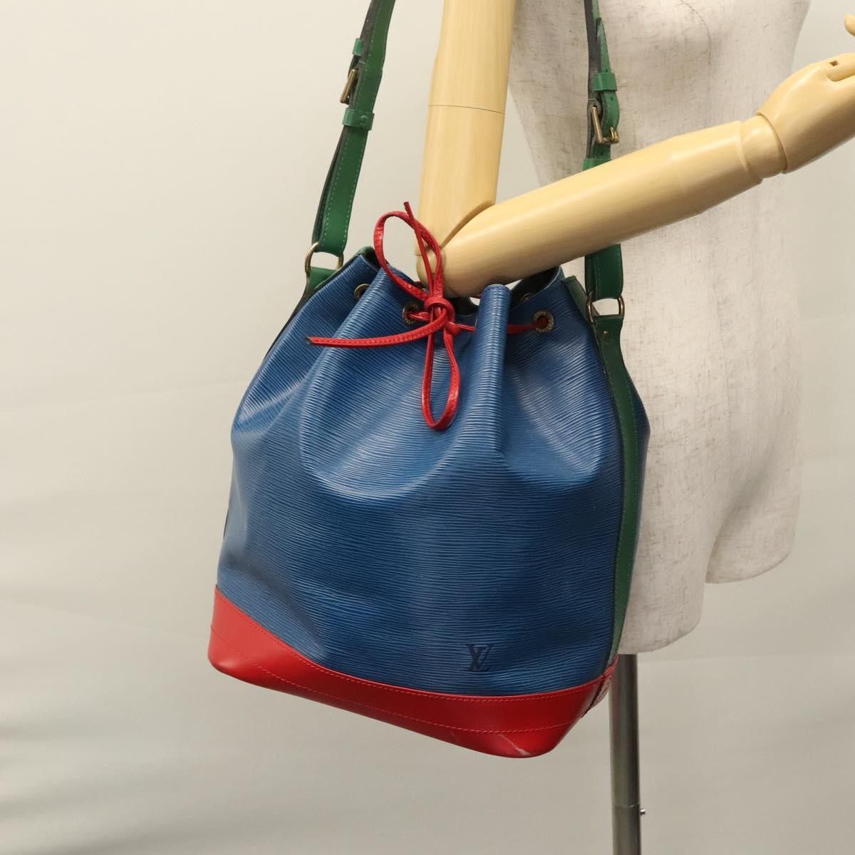 Louis Vuitton Noe Blue Leather Shoulder Bag (Pre-Owned) Size ONE SIZE - 16 Thumbnail