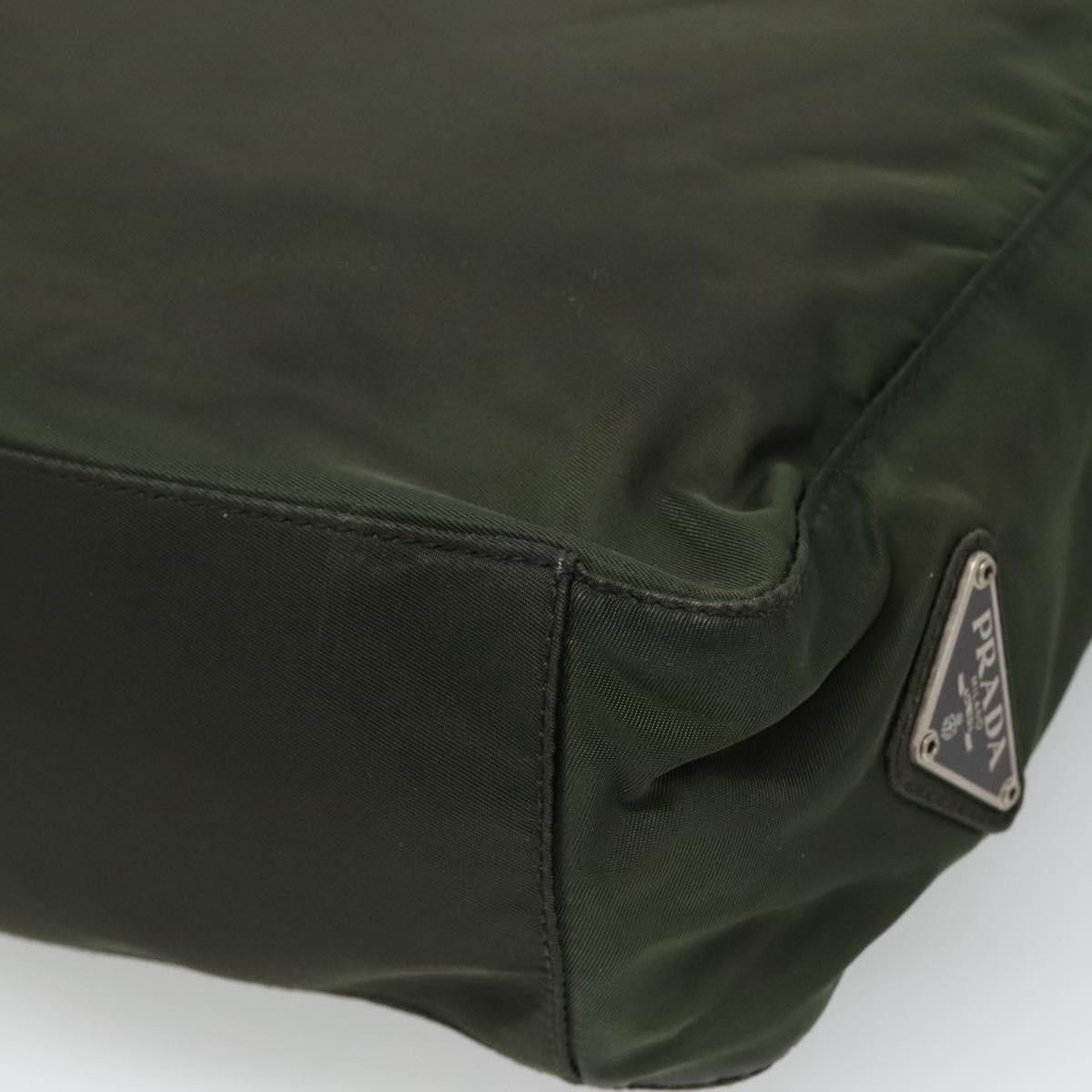 Prada Re-Nylon Khaki Synthetic Tote Bag (Pre-Owned) Size ONE SIZE - 10 Thumbnail