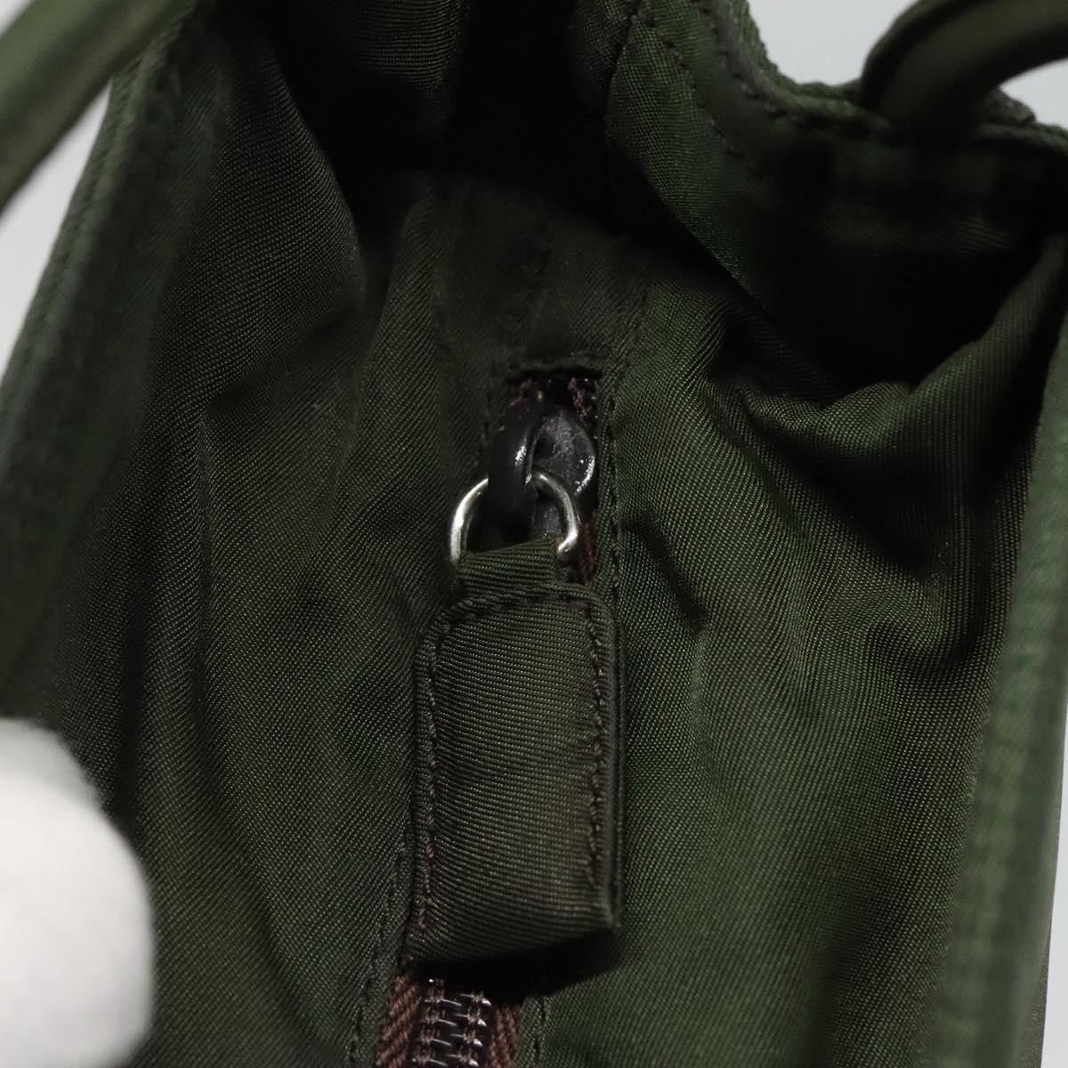 Prada Re-Nylon Khaki Synthetic Tote Bag (Pre-Owned) Size ONE SIZE - 11 Thumbnail