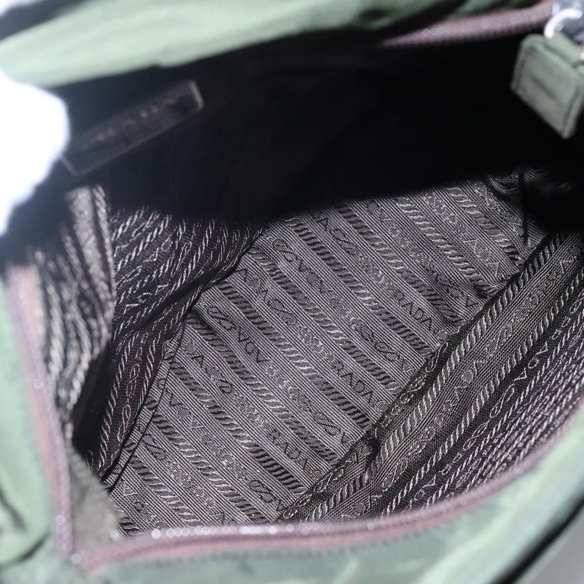 Prada Re-Nylon Khaki Synthetic Tote Bag (Pre-Owned) Size ONE SIZE - 13 Thumbnail