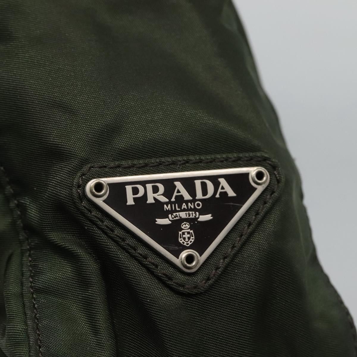 Prada Re-Nylon Khaki Synthetic Tote Bag (Pre-Owned) Size ONE SIZE - 19 Thumbnail