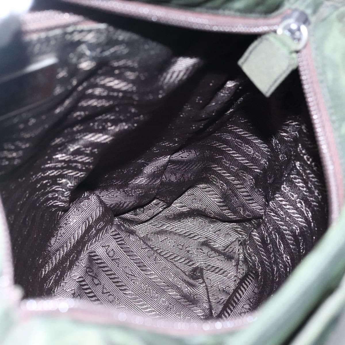 Prada Re-Nylon Khaki Synthetic Tote Bag (Pre-Owned) Size ONE SIZE - 20 Thumbnail
