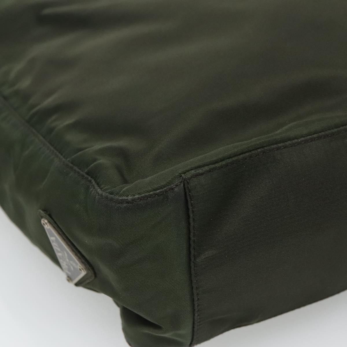 Prada Re-Nylon Khaki Synthetic Tote Bag (Pre-Owned) Size ONE SIZE - 9 Thumbnail