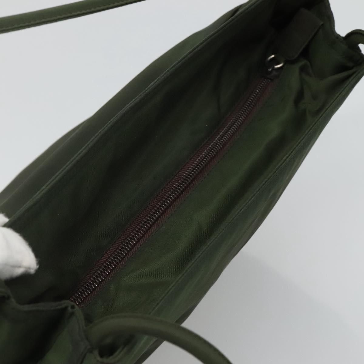 Prada Re-Nylon Khaki Synthetic Tote Bag (Pre-Owned) Size ONE SIZE - 12 Thumbnail