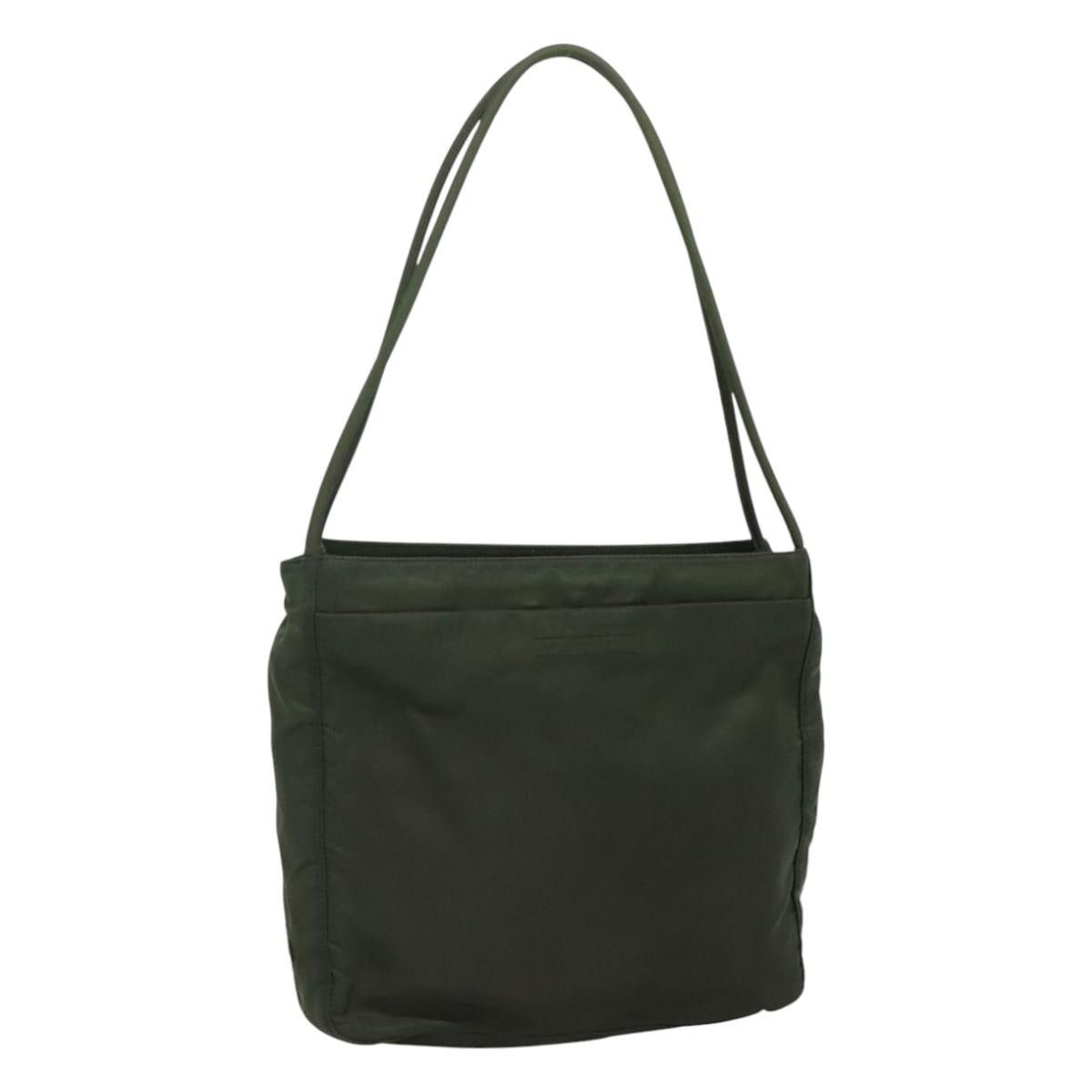 Prada Re-Nylon Khaki Synthetic Tote Bag (Pre-Owned) Size ONE SIZE - 18 Thumbnail