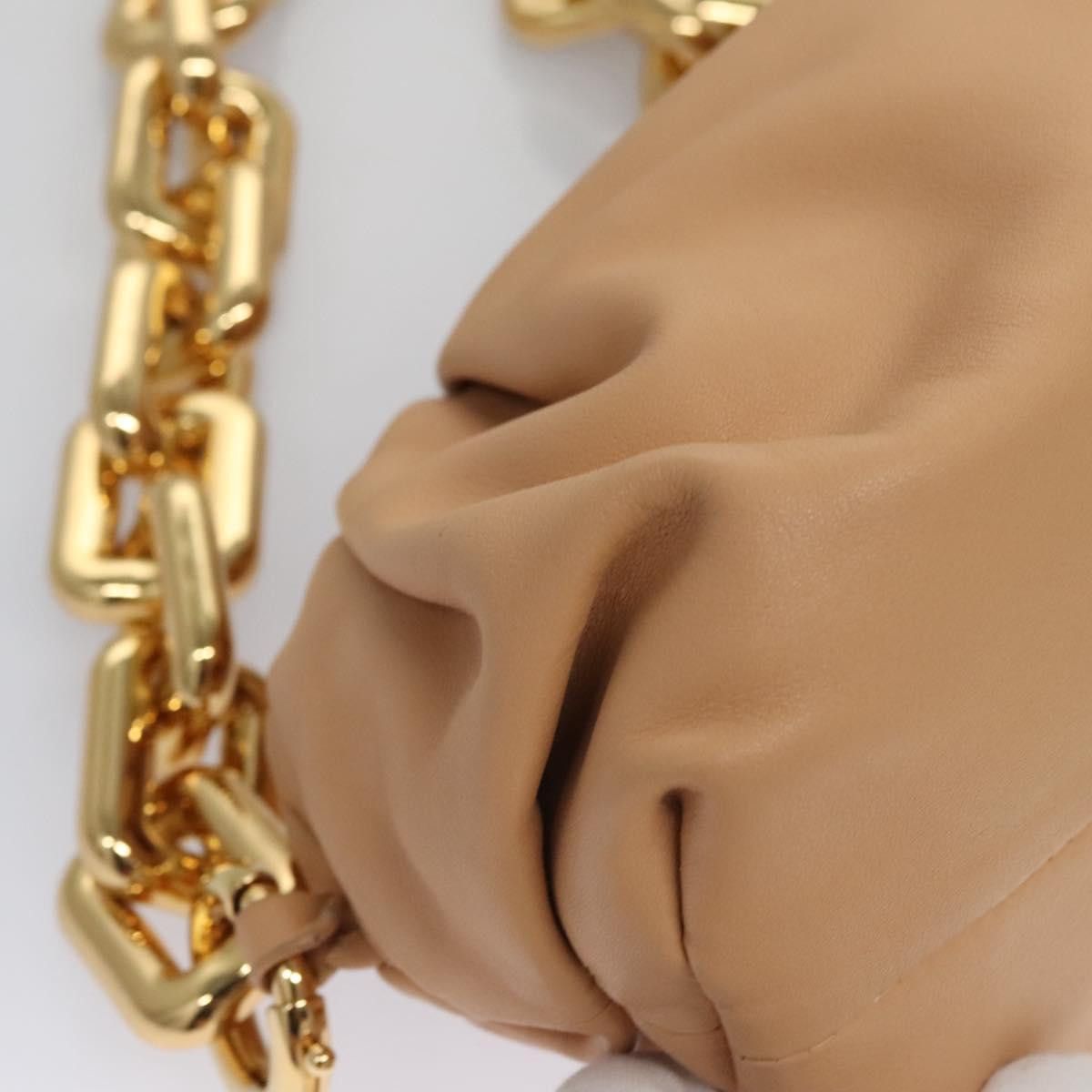 Bottega Veneta Chain Pouch Beige Leather Shoulder Bag (Pre-Owned) Size ONE SIZE - 9 Thumbnail