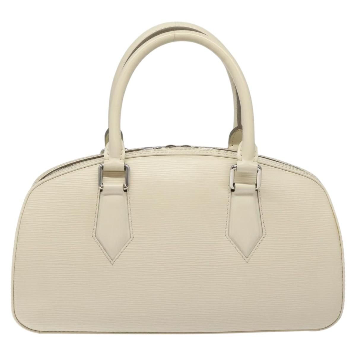 Louis Vuitton Jasmin Beige Leather Handbag (Pre-Owned) Size ONE SIZE - 3 Thumbnail