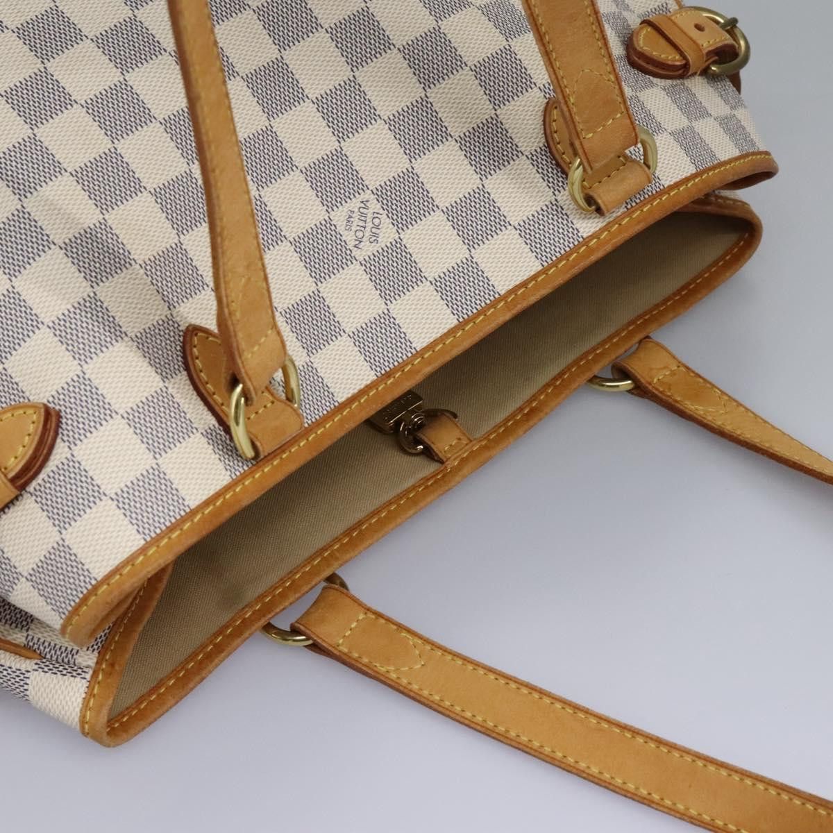 Louis Vuitton Batignolles Horizontal White Canvas Tote Bag (Pre-Owned) Size ONE SIZE - 12 Thumbnail