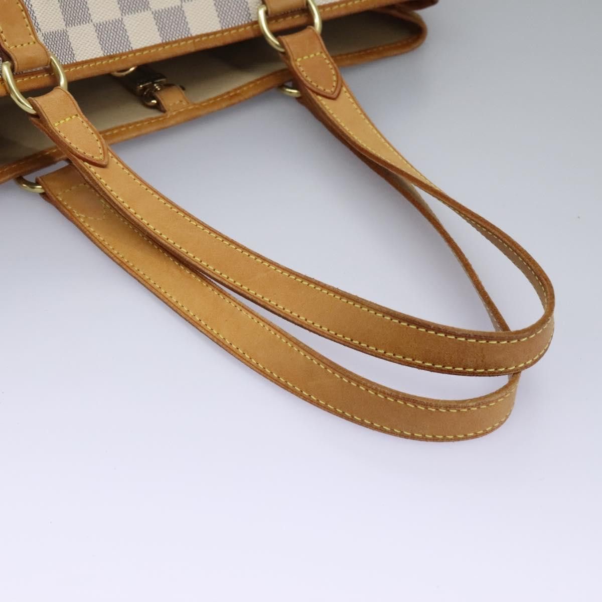 Louis Vuitton Batignolles Horizontal White Canvas Tote Bag (Pre-Owned) Size ONE SIZE - 5 Thumbnail