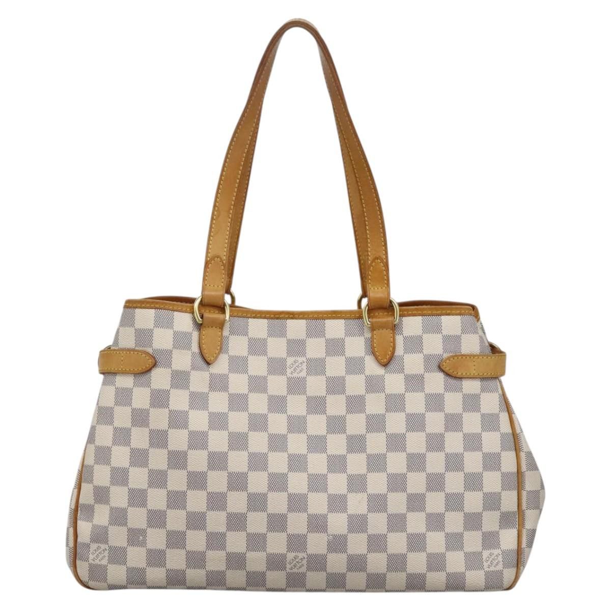 Louis Vuitton Batignolles Horizontal White Canvas Tote Bag (Pre-Owned) Size ONE SIZE - 2 Thumbnail
