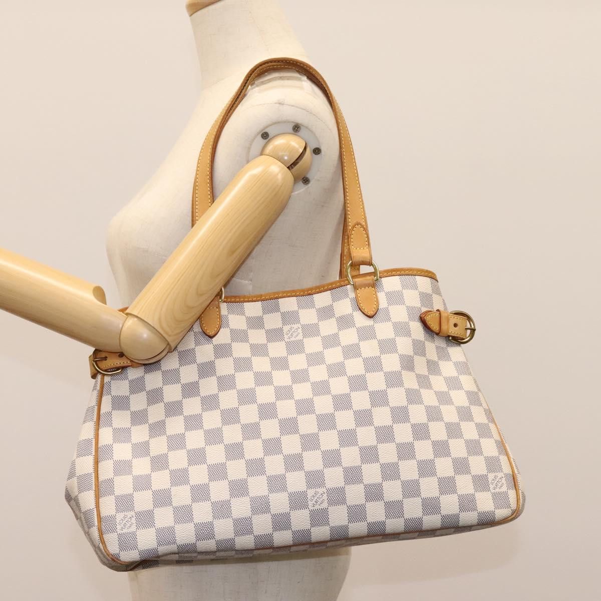 Louis Vuitton Batignolles Horizontal White Canvas Tote Bag (Pre-Owned) Size ONE SIZE - 18 Thumbnail