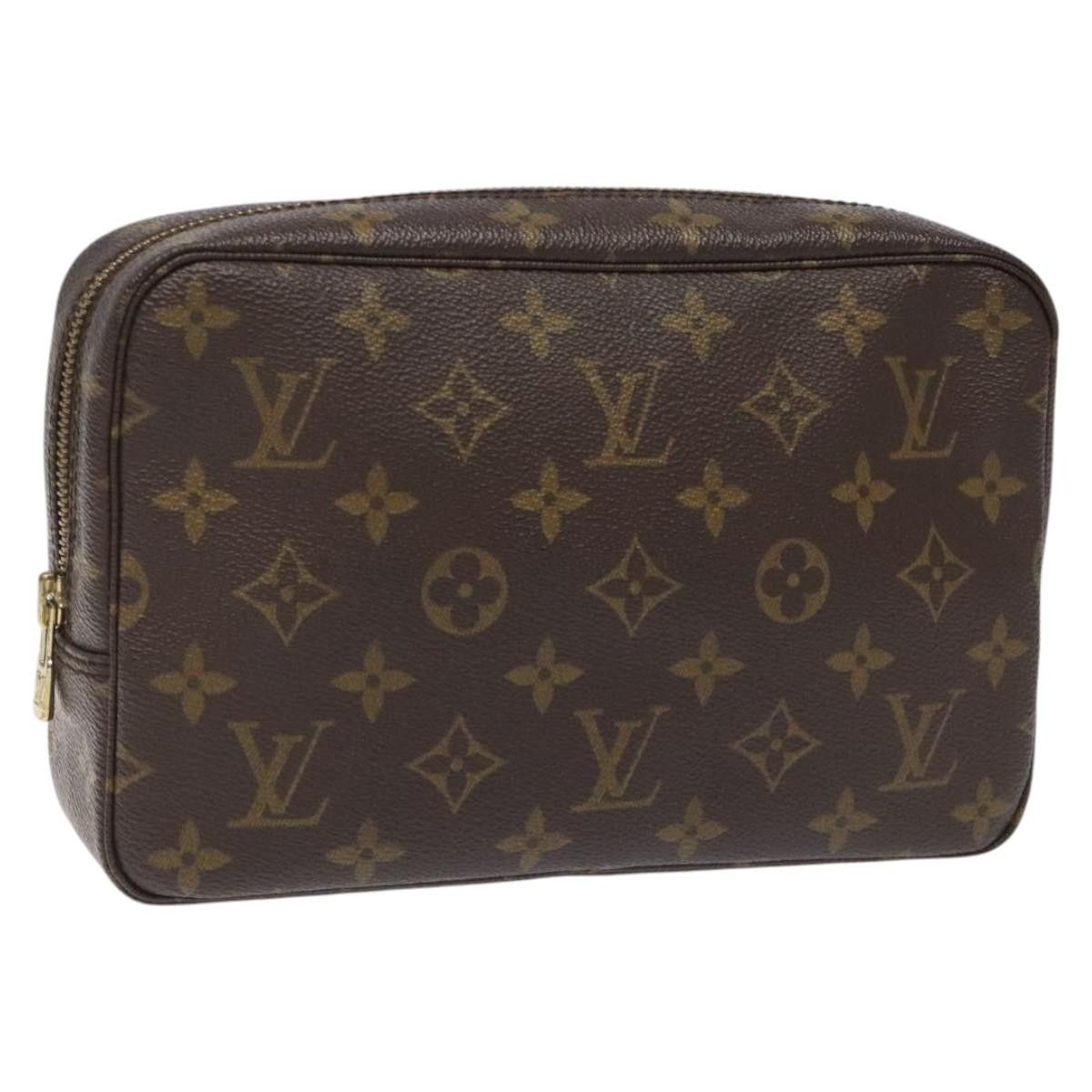 Louis Vuitton Trousse De Toilette Brown Canvas Clutch Bag (Pre-Owned) Size ONE SIZE - 6 Thumbnail
