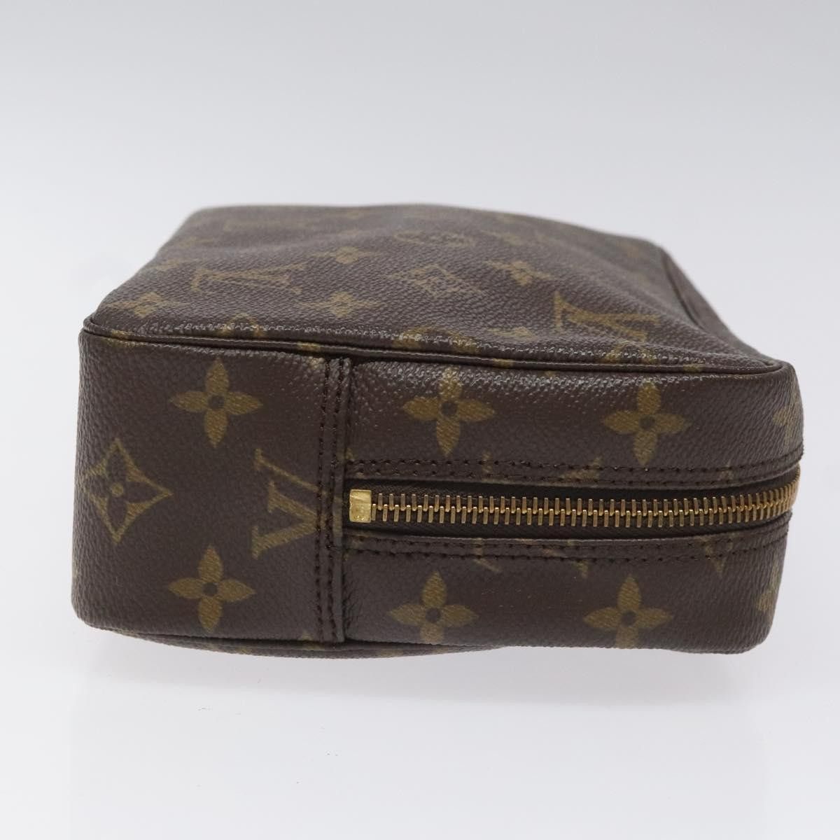 Louis Vuitton Trousse De Toilette Brown Canvas Clutch Bag (Pre-Owned) Size ONE SIZE - 3 Thumbnail