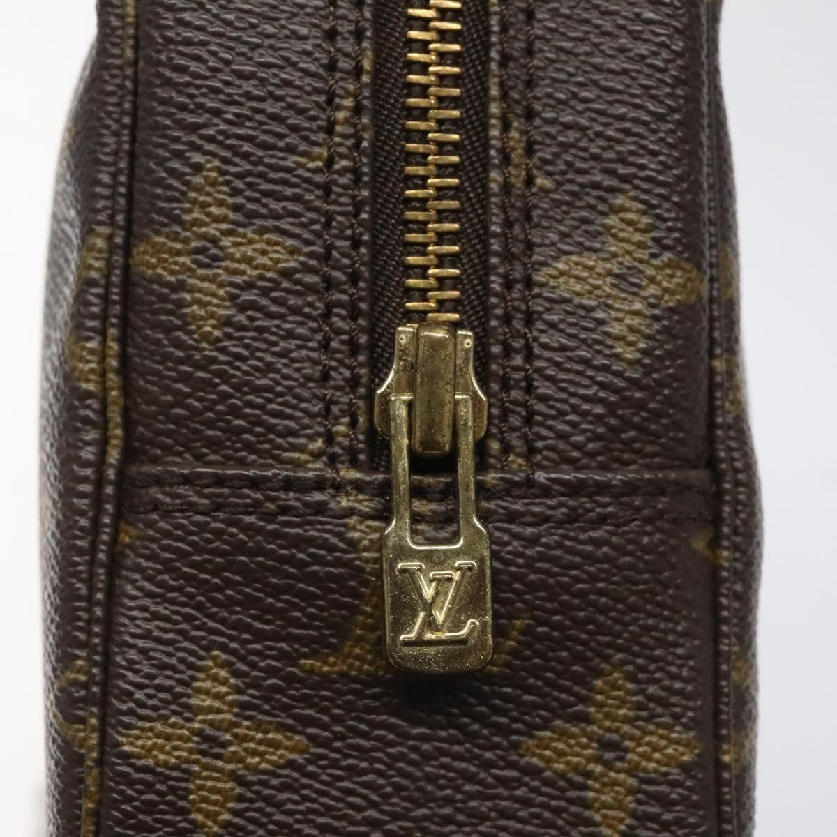 Louis Vuitton Trousse De Toilette Brown Canvas Clutch Bag (Pre-Owned) Size ONE SIZE - 12 Thumbnail