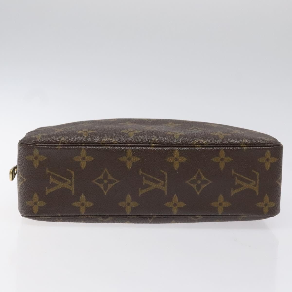 Louis Vuitton Trousse De Toilette Brown Canvas Clutch Bag (Pre-Owned) Size ONE SIZE - 7 Thumbnail