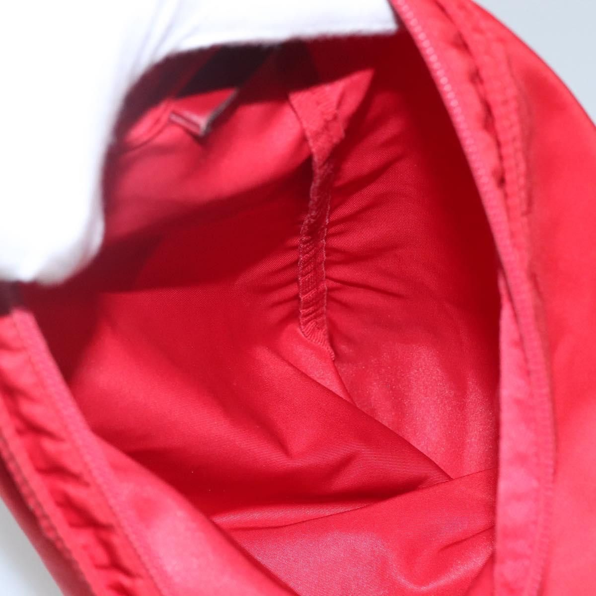 Prada Tessuto Red Synthetic Shoulder Bag (Pre-Owned) Size ONE SIZE - 16 Thumbnail