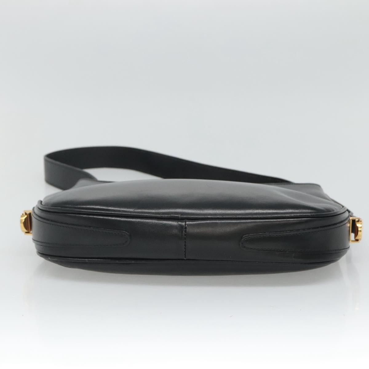 Bally Black Leather Shoulder Bag (Pre-Owned) Size ONE SIZE - 5 Thumbnail
